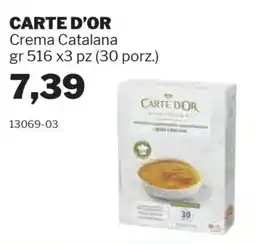 GrosMarket CARTE D'OR Crema Catalana offerta