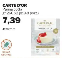 GrosMarket CARTE D'OR Panna cotta offerta