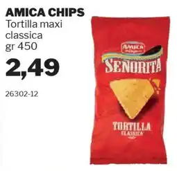 GrosMarket AMICA CHIPS Tortilla maxi classica offerta