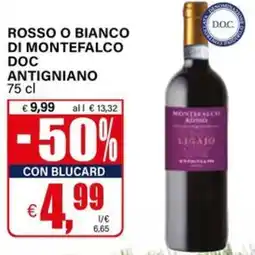 Il Gigante ROSSO O BIANCO DI MONTEFALCO DOC ANTIGNIANO offerta