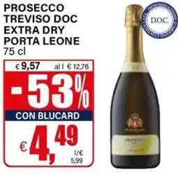 Il Gigante Prosecco treviso doc extra dry porta leone offerta