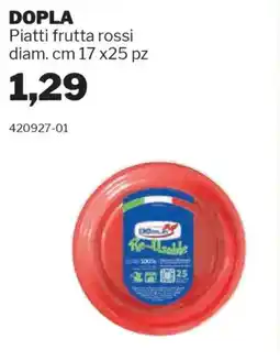 GrosMarket DOPLA Piatti frutta rossi offerta