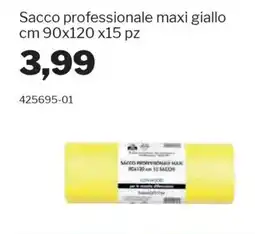 GrosMarket Sacco professionale maxi giallo offerta