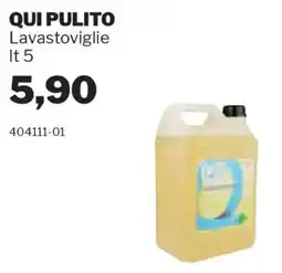 GrosMarket QUI PULITO Lavastoviglie offerta