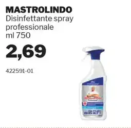 GrosMarket MASTROLINDO Disinfettante spray professionale offerta