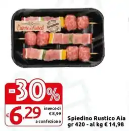 Carrefour Express Spiedino Rustico Aia offerta