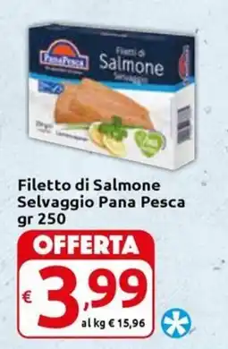 Carrefour Express Filetto di Salmone Selvaggio Pana Pesca offerta