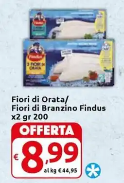 Carrefour Express Fiori di Orata/ Fiori di Branzino Findus offerta
