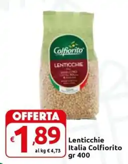Carrefour Express Lenticchie Italia Colfiorito offerta