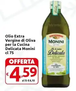 Carrefour Express Olio Extra Vergine di Oliva per la Cucina Delicata Monini offerta