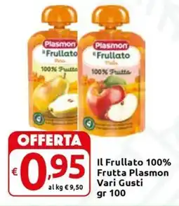 Carrefour Express Il Frullato 100% Frutta Plasmon offerta