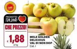 Il Gigante Mele golden de. 1licious val di non dop Cat. 1 offerta