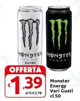 Carrefour Express Monster Energy offerta