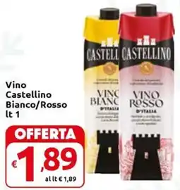 Carrefour Express Vino Castellino Bianco/Rosso offerta