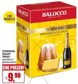Il Gigante Strenna enjoy xmas pandoro/ glassuvetta offerta