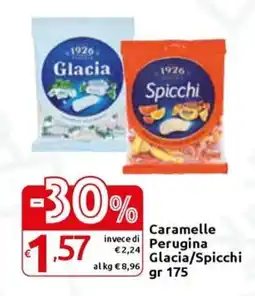 Carrefour Express Caramelle Perugina Glacia/Spicchi offerta