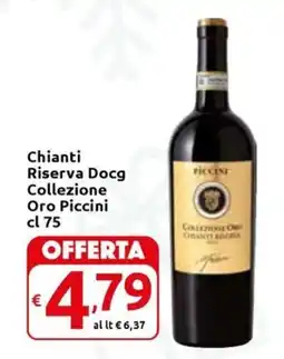 Carrefour Express Chianti Riserva Docg Collezione Oro Piccini offerta