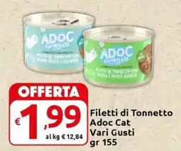Carrefour Express Filetti di Tonnetto Adoc Cat offerta