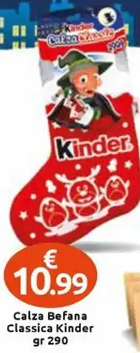 Carrefour Express Calza Befana Classica Kinder offerta
