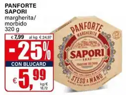 Il Gigante PANFORTE SAPORI margherita/ morbido offerta