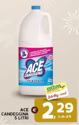 Extra Supermercati Ace candeggina offerta