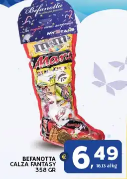 Extra Supermercati Befanotta calza fantasy offerta