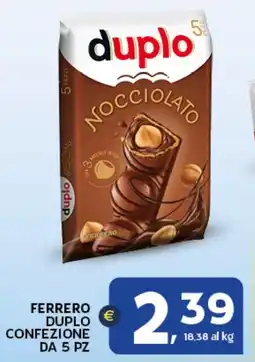 Extra Supermercati Ferrero duplo offerta