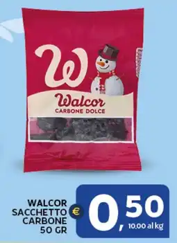 Extra Supermercati Walcor sacchetto carbone offerta