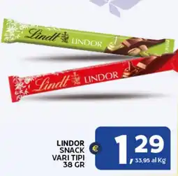 Extra Supermercati Lindor snack offerta