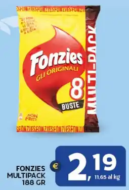 Extra Supermercati Fonzies multipack offerta