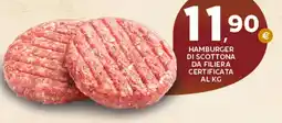 Extra Supermercati Hamburger di scottona da filiera certificata offerta