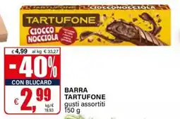 Il Gigante BARRA TARTUFONE gusti assortiti offerta