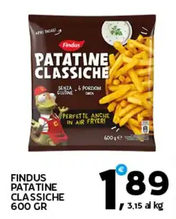 Extra Supermercati Findus patatine classiche offerta