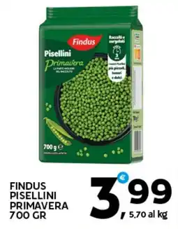 Extra Supermercati Findus pisellini primavera offerta
