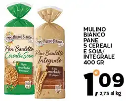Extra Supermercati Mulino bianco pane 5 cereali e soia/ integrale offerta