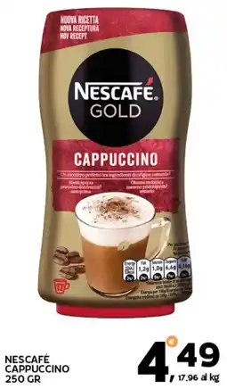 Extra Supermercati Nescafé cappuccino offerta