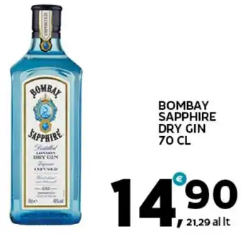 Extra Supermercati Bombay sapphire dry gin offerta