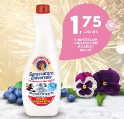 Extra Supermercati Chanteclair sgrassatore ricarica offerta