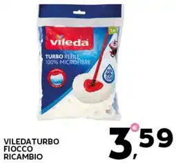 Extra Supermercati Vileda turbo fiocco ricambio offerta