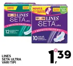 Extra Supermercati Lines seta ultra offerta