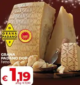 Coop Granav padano dop offerta