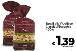 Coop Taralli alla Pugliese Classici/Finocchio offerta