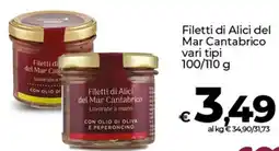 Coop Filetti di Alici del Mar Cantabrico offerta