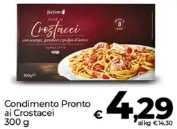 Coop Condimento Pronto ai Crostacei offerta