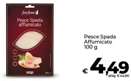 Coop Pesce Spada Affumicato offerta