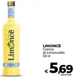 Coop LIMONCÈ Crema di Limoncello offerta