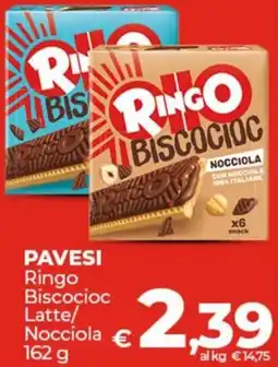 Coop PAVESI Ringo Biscocioc Latte/ Nocciola offerta