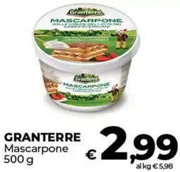Coop GRANTERRE Mascarpone offerta