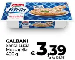 Coop GALBANI Santa Lucia Mozzarella offerta