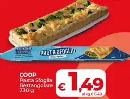 Coop COOP Pasta Sfoglia Rettangolare offerta